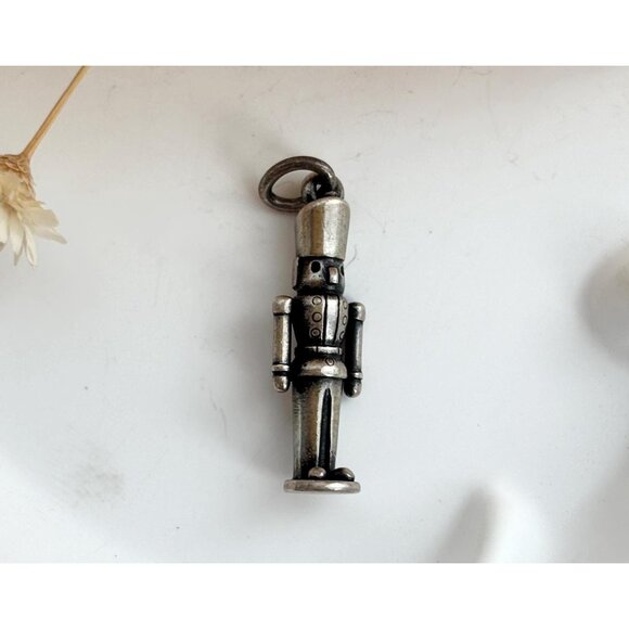 JAMES AVERY RARE Retired Christmas Nutcracker Figural Vintage Pendant | Charm - Picture 1 of 9